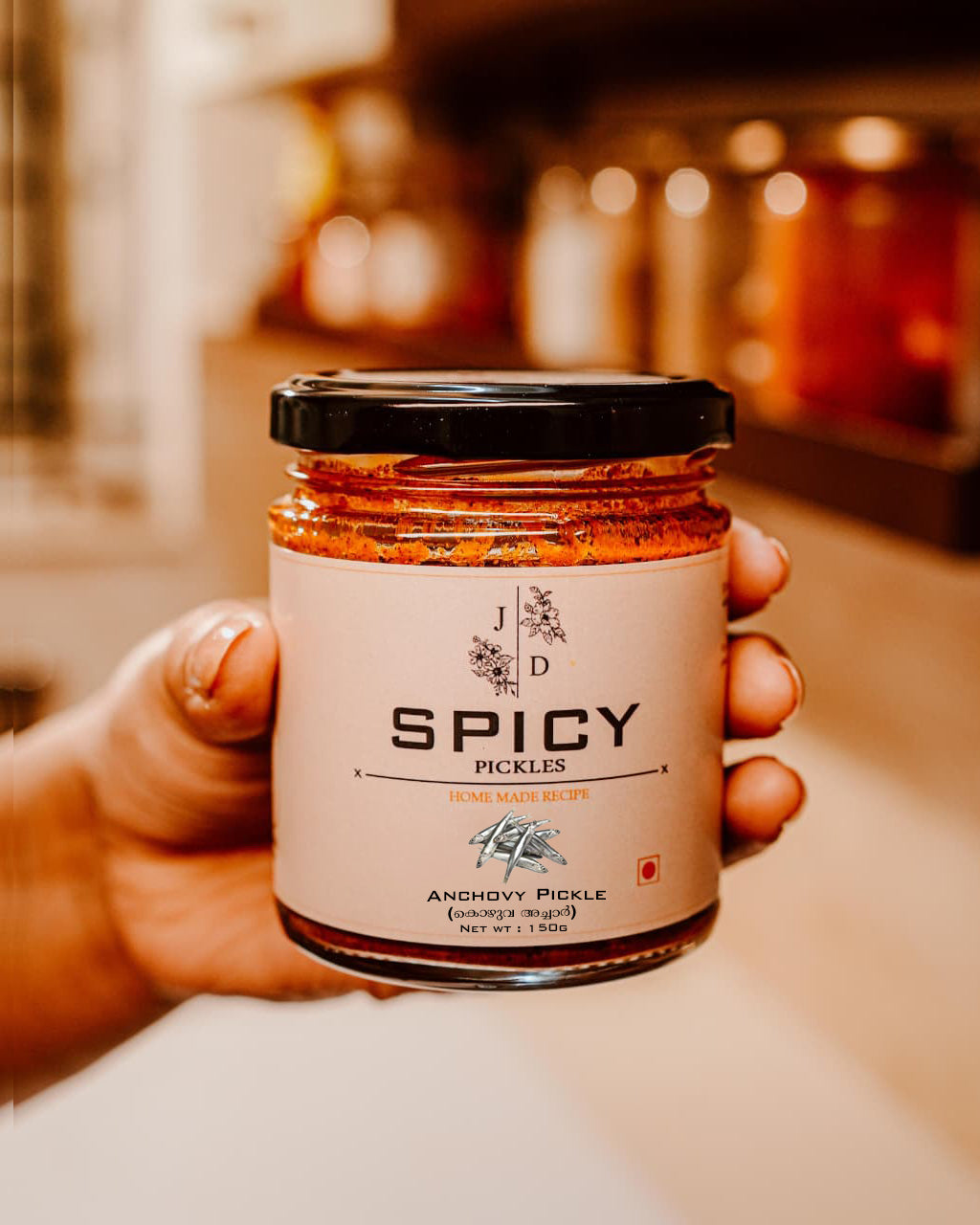 Anchovy Fish Pickle 250g