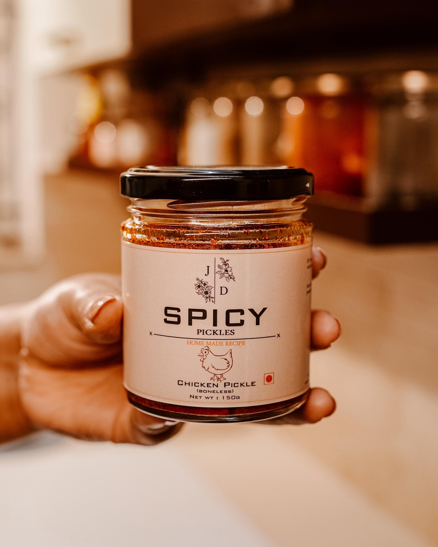 Chicken Pickle (Boneless) (250g, 500g)
