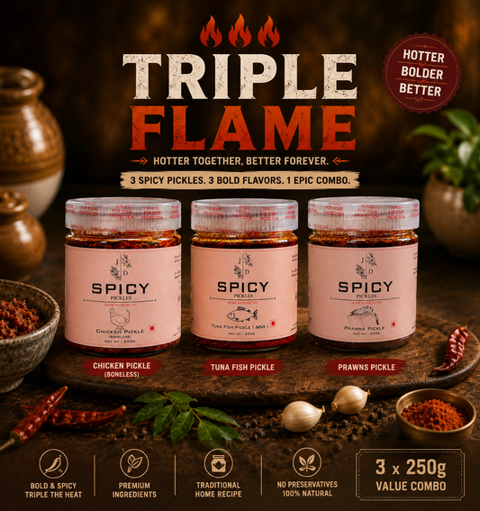 Triple Flame (250g, 250g, 250g)